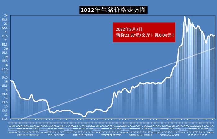 华北的最新猪价